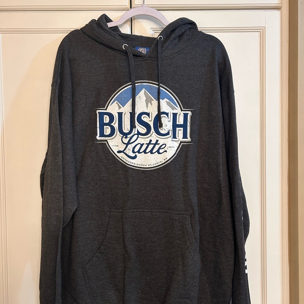 Busch Latte Gray Hoodie